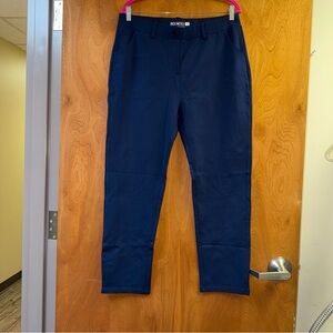 Houmous Women's Navy Blue Pull On Dress Pants Size XXL